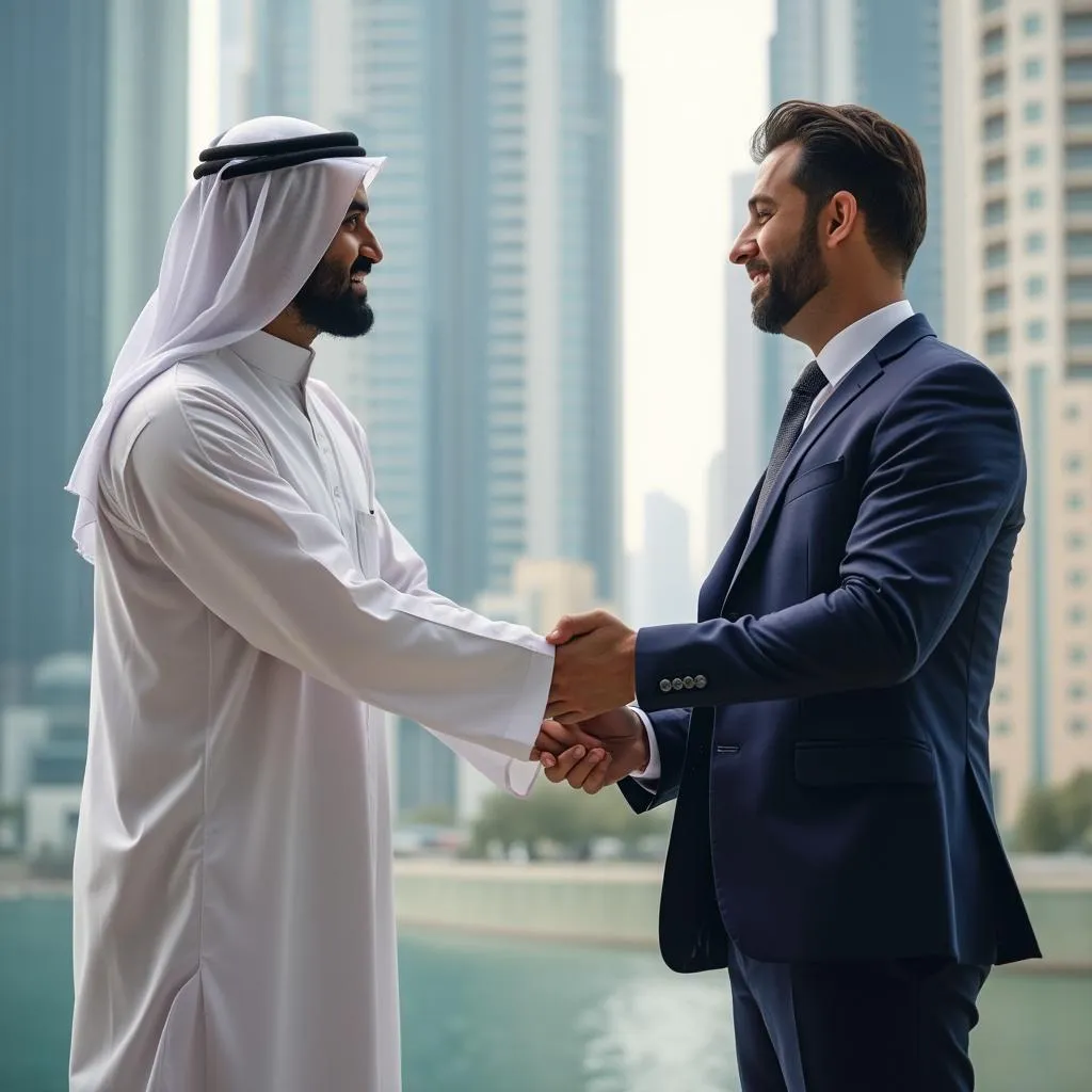 شراكة عمل ناجحة في دبي